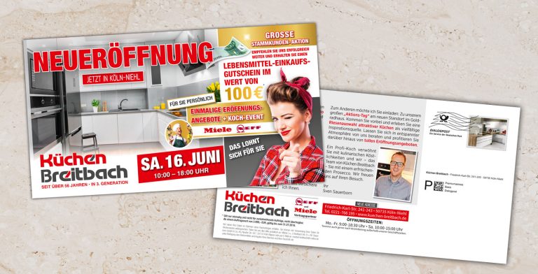 Maxi Postkarte von Möbel- und Küchenstudio Breitbach